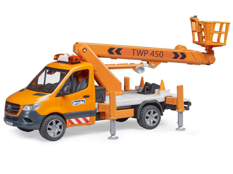 Bruder MB Sprinter s vysokozdvižnou pracovní plošinou 1:16